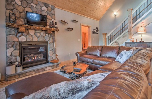 Bethel Cabina | Dream Log Cabin en Bethel - 15 min. a la estación de esquí!