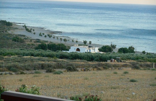 Fragkokastello Apartamento | Sueños Días Casa de vacaciones con vistas panorámicas junto al mar, piscina y jardines