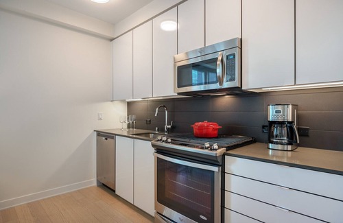 Rincon Hill Apartamento | Dreamy Rincon Hill Studio w/ Gym + W/D near Silicon Valley by Blueground
