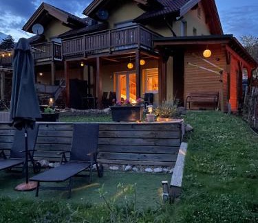 Arnoldstein Casa | Dreiländerblick, nabij piste met sauna en tafeltennis