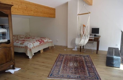 La Motte-Chalancon Casa | Drome: Casa de carácter, vista panorámica del bonito pueblo
