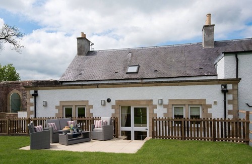 Melrose Cabaña | DRYBURGH STIRLING ONE - duerme 4 en 2 habitaciones cerca de St Boswells