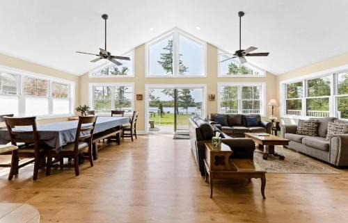 Kendall Casa | Dual Lakefront Home with Big Yard Hot Tub and Fire Pit