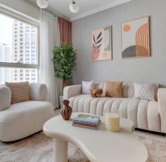 Dubai Marina Apartamento | Dubai Marina Promenade 1BR Apartment with Pool near JBR