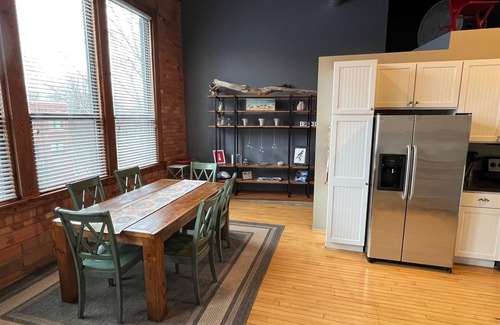 South Haven Casa | Dune Haven | Luxurious Downtown Loft w/ Indoor/Outdoor Pool, Hot tub