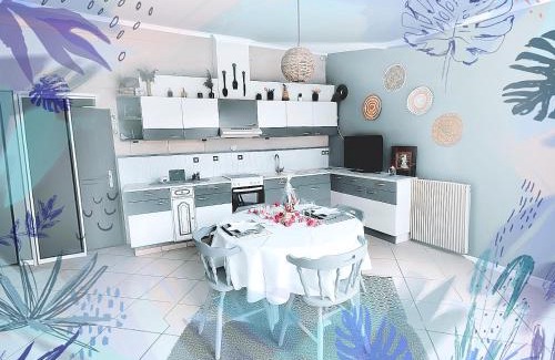 Saint-Clement-des-Levees Casa | Duo exotique au Mirage Tropical en Bord de Loire