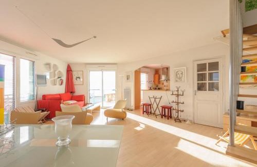 Port District Apartamento | Duplex 4 pièces, balcon, 6 pers, Châtelaillon-Plage, Wi-Fi - FR-1-535-38