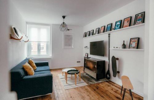 Wazemmes Apartamento | Duplex 4pers - 100m du métro - SmartTV - Fibre