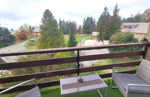 Saint-Michel-de-Chaillol Apartamento | Duplex 6 pers - Centre station - Ski/Randonnées - Balcon - FR-1-393-177