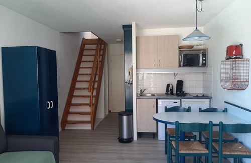 Vieux-Boucau-les-Bains Apartamento | Apartamento Dúplex T2 con Piscina en Vieux-Boucau, Cerca de la Playa