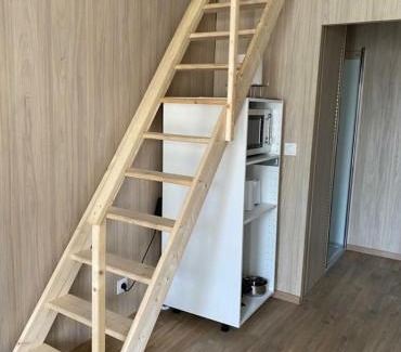 La Chapelle-Saint-Mesmin Casa | Duplex atypique en bois entre ville et verdures