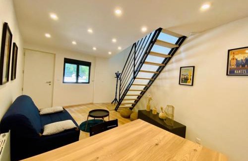Ranzay-Grand Clos Apartamento | Duplex avec parking proche Stade de la Beaujoire, parc des expositions, bord de l'Erdre