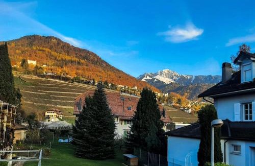 Montreux Apartamento | Duplex avec vue lac et montagnes