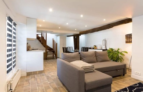 Vivienne Apartamento | Paris centro de dúplex y 360 ° vistas de los tejados de la ciudad y monumentos
