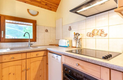 Loudervielle Chalet De Esquí | Dúplex acogedor para 6 personas en Peyragudes con terraza y chimenea