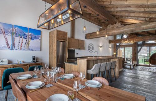 Le Praz Apartamento | Duplex Charmant Près des Pistes avec Hammam et Cheminée à Courchevel Le Praz - FR-1-568-8
