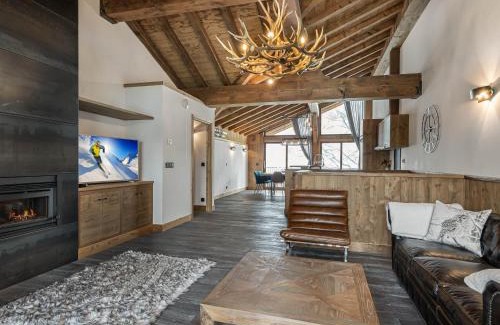 Le Praz Apartamento | Duplex Charmant Près des Pistes avec Hammam et Cheminée à Courchevel Le Praz - FR-1-568-8