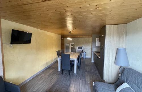 Saint-Jacques-des-Blats Apartamento | Duplex confortable 52m² - 2 chambres - Près des pistes - Parking gratuit - Non fumeur - FR-1-787-11