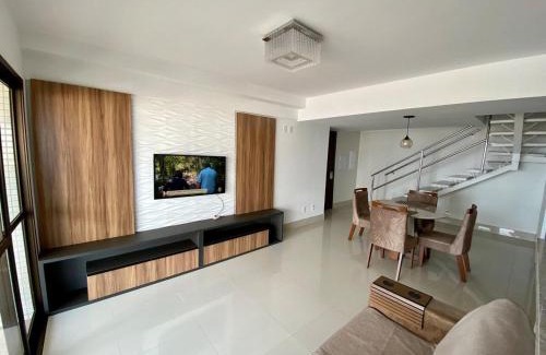 Atalaia Casa | DUPLEX com Hidromassagem total de 02 QUARTOS e Vista MAR