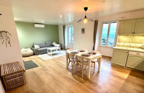 Orcier Apartamento | Duplex familial à la campagne