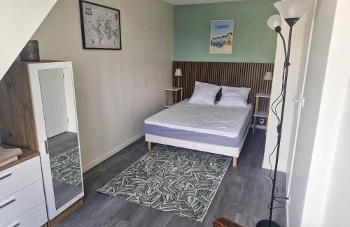 Merville-Franceville-Plage Apartamento | Duplex pour escapade en Normandie