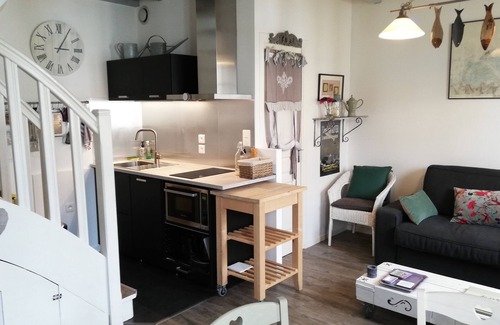 Rotheneuf-Le Pont Apartamento | Duplex lleno de encanto en pequeña residencia tranquila a 200 m de la playa de arena seca