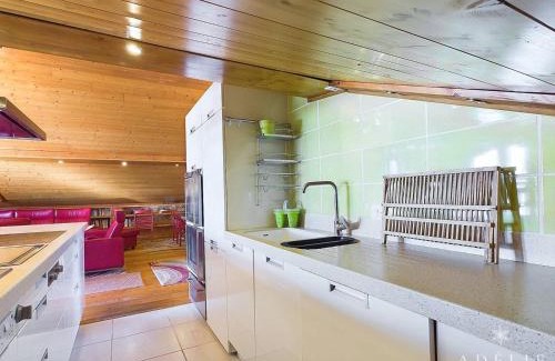 La Rosiere Apartamento | Duplex haut de gamme 8 pers avec balcons et parking, proche des pistes et commerces - FR-1-398-585