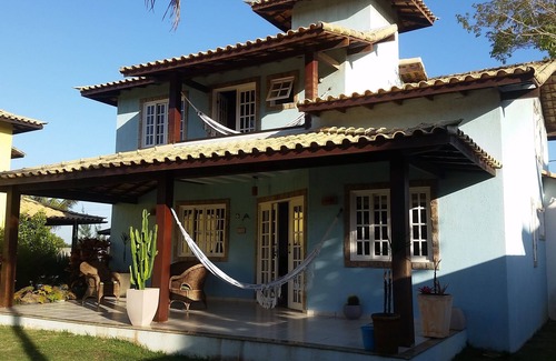 Manguinhos Condominio | Casa duplex en la playa Baia Formosa para 8 personas 400m², 3 cuartos de galón, 1 suite