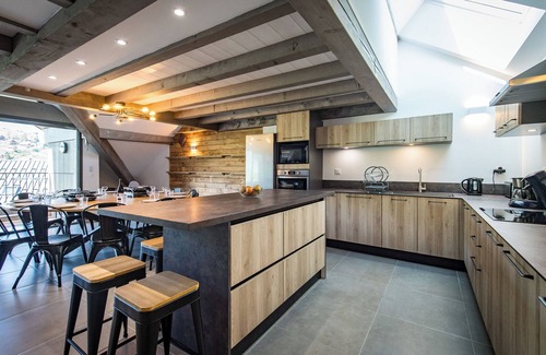 Albiez-le-Vieux Apartamento | Duplex in Albiez-Montrond with terrace