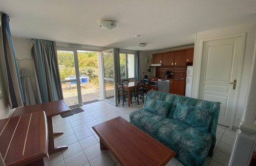 Batz-sur-Mer Apartamento | Dúplex en Batz-sur-Mer con piscina, cerca de la playa, para 6 personas