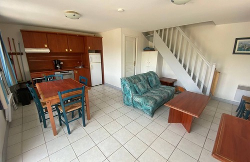 Batz-sur-Mer Apartamento | Dúplex en Batz-sur-Mer con piscina, cerca de la playa, para 6 personas