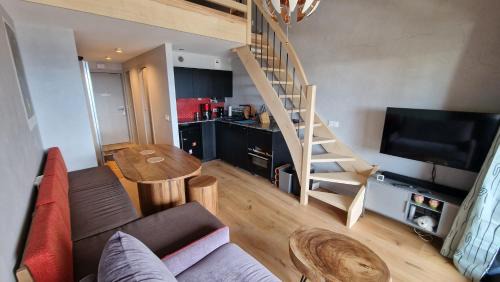 La Rosiere Apartamento | Duplex La Rosière proche piste Manessier, vue sur vallée Tarentaise