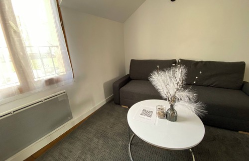 Saint-Ouen-l'Aumone Apartamento | Duplex Minimaliste > 30 min de Paris