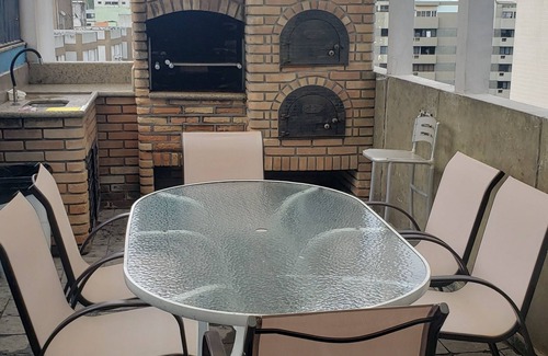 Jardim Sao Miguel Apartamento | Cubierta del dúplex 4 HABITACIÓN GUARUJA / SP C / piscina y barbacoa PRIVADO