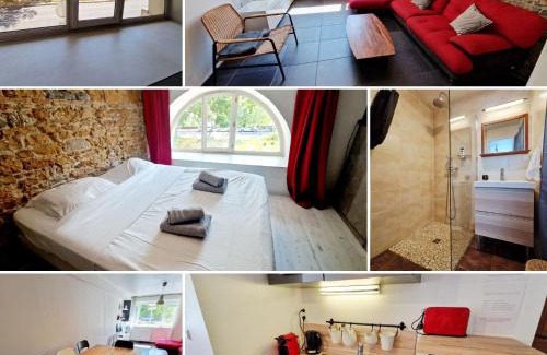 Boucle - Gros Caillou Apartamento | Duplex pour 5 pers, à 2 pas de l'Opéra de Lyon
