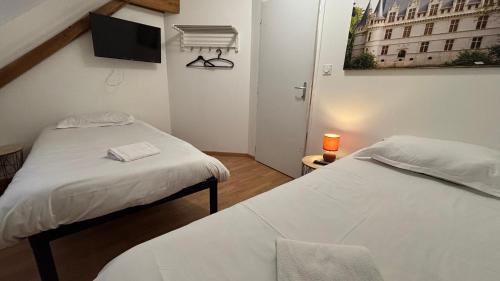 Azay-le-Rideau Apartamento | Duplex pour groupe au centre d'Azay Le Rideau