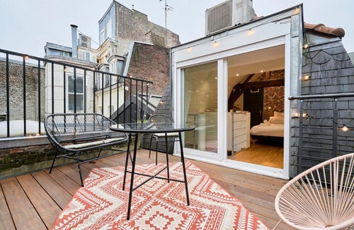 Old Lille Apartamento | Duplex Rue Royale, rooftop, balnéo spa