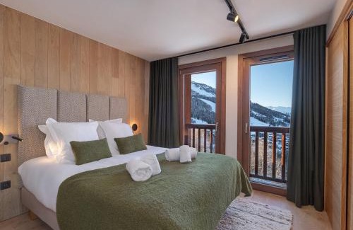 Courchevel Apartamento | Duplex spacieux à Courchevel 1650 - 8 personnes, 3 chambres, proche télécabine - FR-1-563-134
