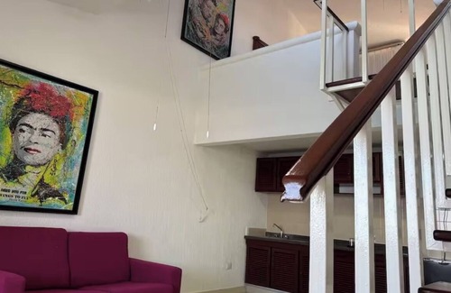 Puerto Juárez Complejo | Duplex-Style Ocean View Studio with Balcony at Family Friendly Cancun Resort