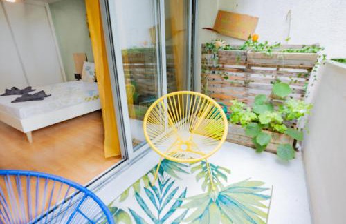 Amidonniers - Caffarelli Apartamento | Duplex- T2 Barcelona Pop - Terrasses - Parking - Vue canal