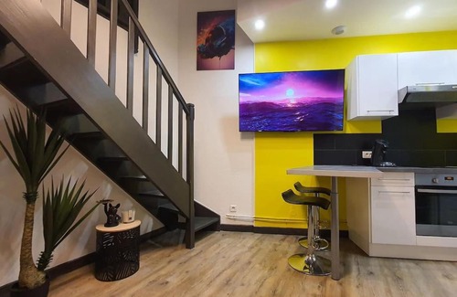 Sablon - Trudaine Apartamento | Duplex T2 Neuf Jardin Lecoq