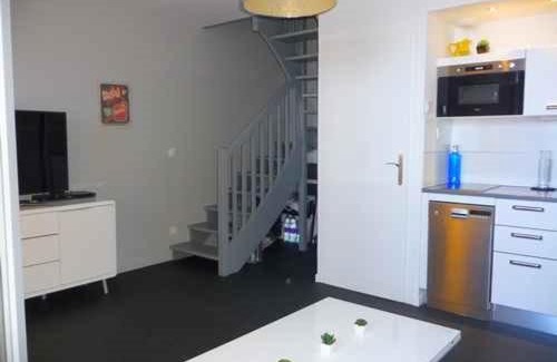 Le Barcares Apartamento | Duplex T3 avec Clim et Parking à 50m de la Plage - FR-1-782-41