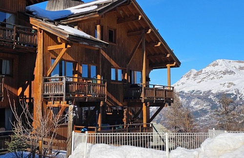 Puy-Saint-Vincent Apartamento | Duplex T5 3* 8/10 pers at 1800m at the foot of the slopes.