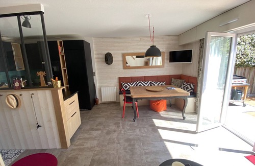 Cap-Ferret Apartamento | Duplex y gran terraza en el corazón de Cap Ferret, a 200 metros de la playa Mimbeau