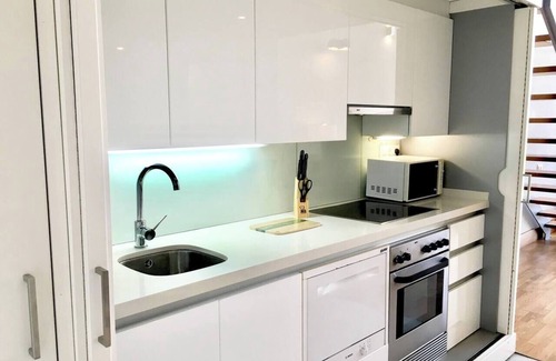 Sant Llorenc Apartamento | Dúplex con vistas al mar y parking privado