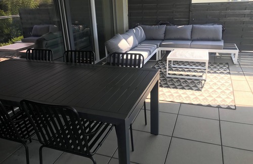 Corseaux Apartamento | Duplex with terrace and lake view