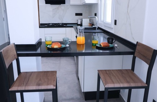 Monastir Apartamento | Dúplex con terraza con vistas al mar y a la ciudad, Frente al mar