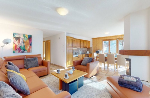 Nendaz Apartamento | Balcons du Soleil Y2 211 - QUIET apartment 6 pers