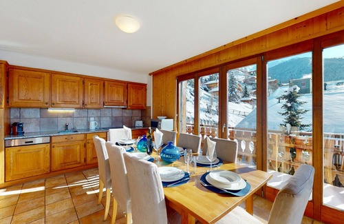 Nendaz Apartamento | Balcons du Soleil Y2 211 - QUIET apartment 6 pers