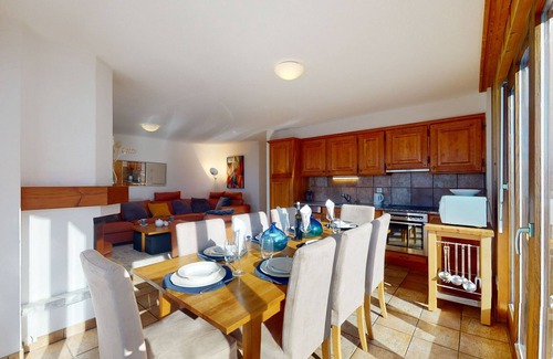 Nendaz Apartamento | Balcons du Soleil Y2 211 - QUIET apartment 6 pers